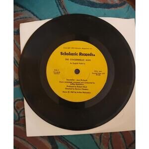 Vintage Scholastic record- billy goat gruff/gingerbread man